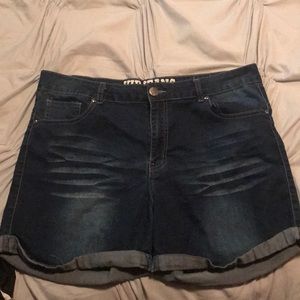Jean shorts